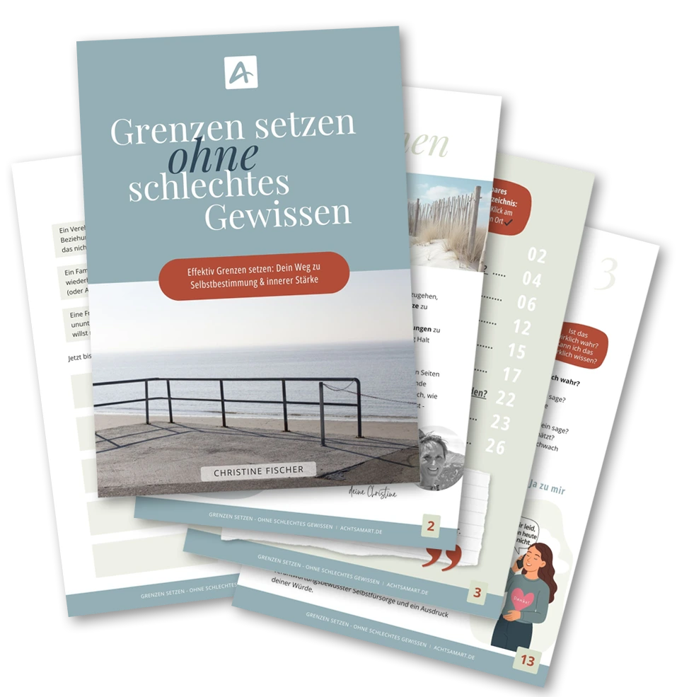 Workbook-Guide-Grenzen setzen ohne schlechtes Gewissen - AchtsamArt